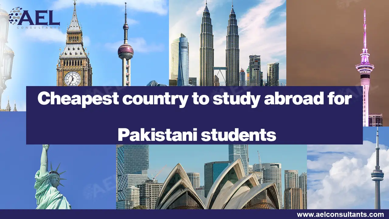 cheapest country to study abroad for Pakistani students