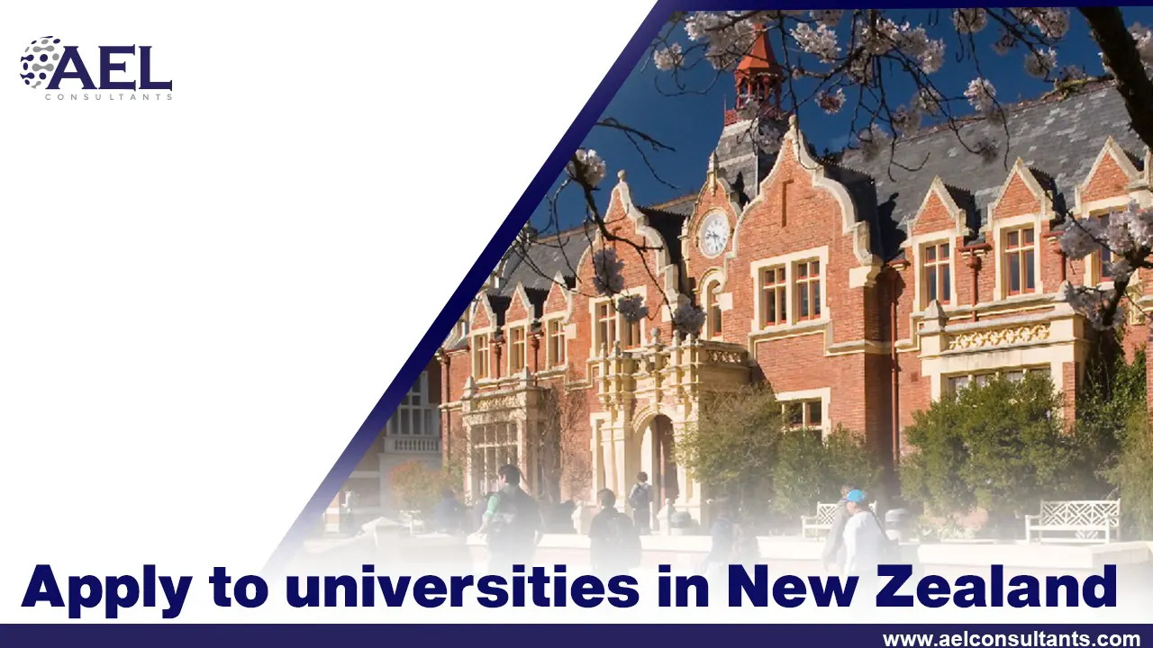 apply to universities in New Zealand
