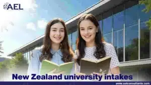 New Zealand university intakes