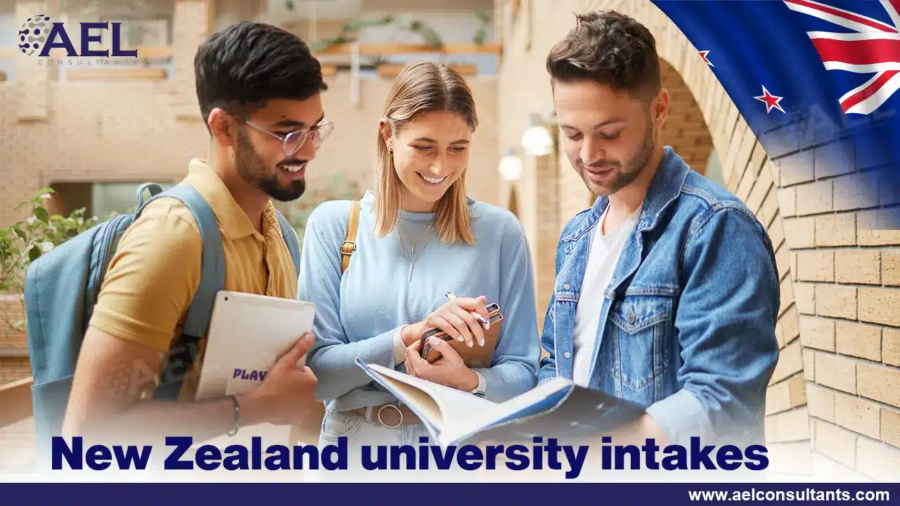 New Zealand university intakes