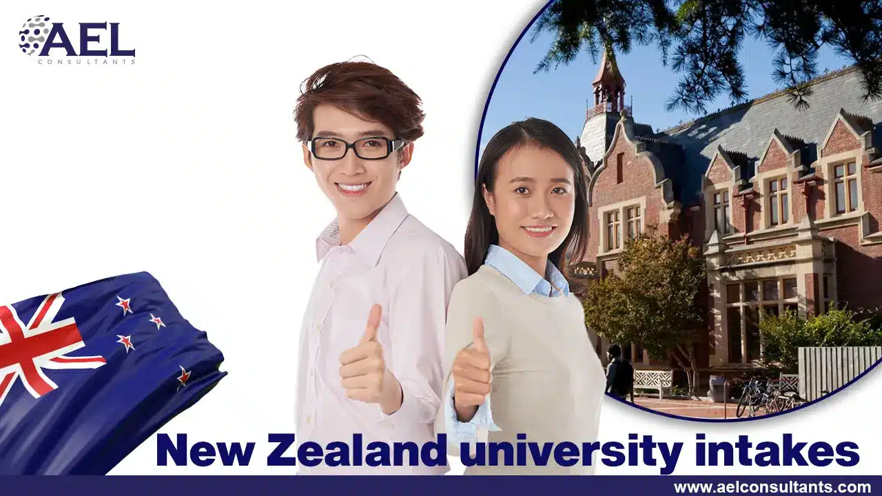New Zealand university intakes