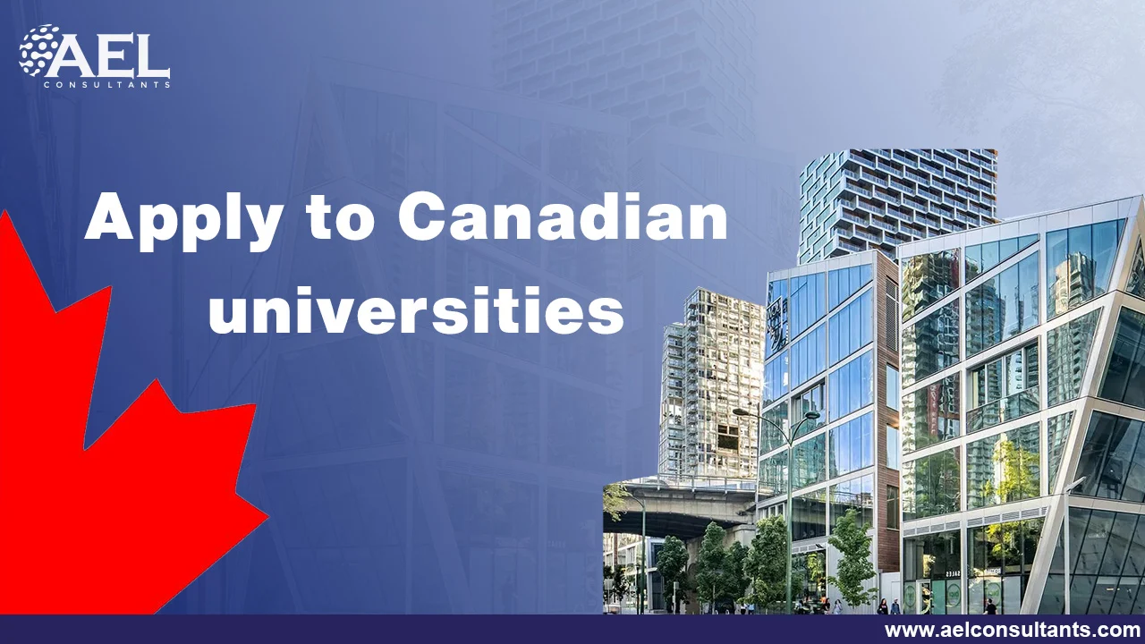 apply to Canadian universities