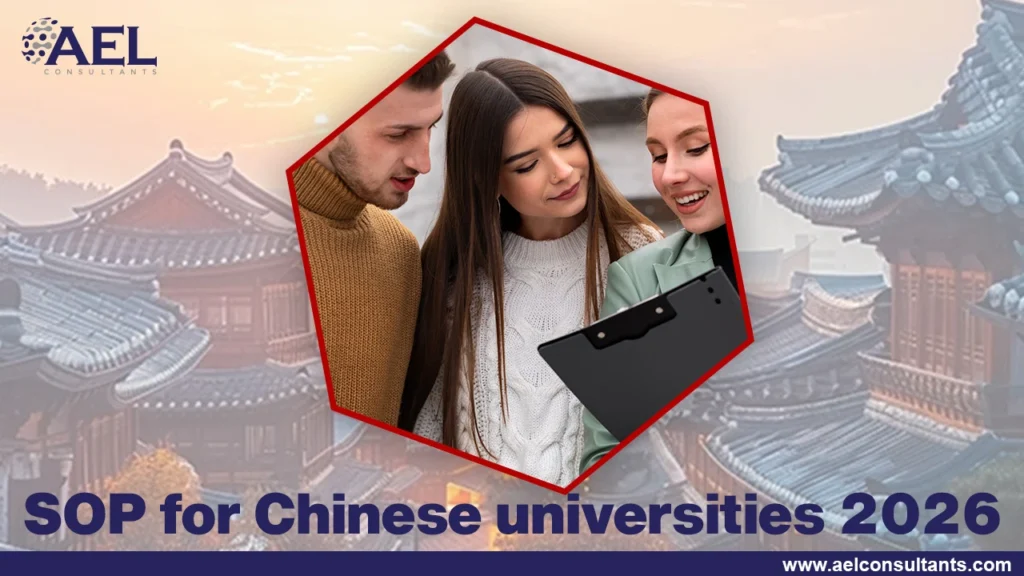 SOP for Chinese universities 2026