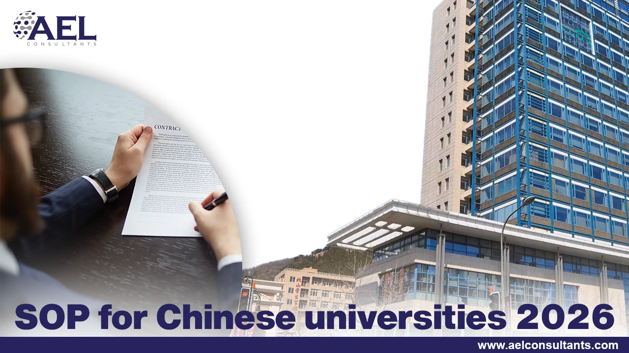 SOP for Chinese universities 2026