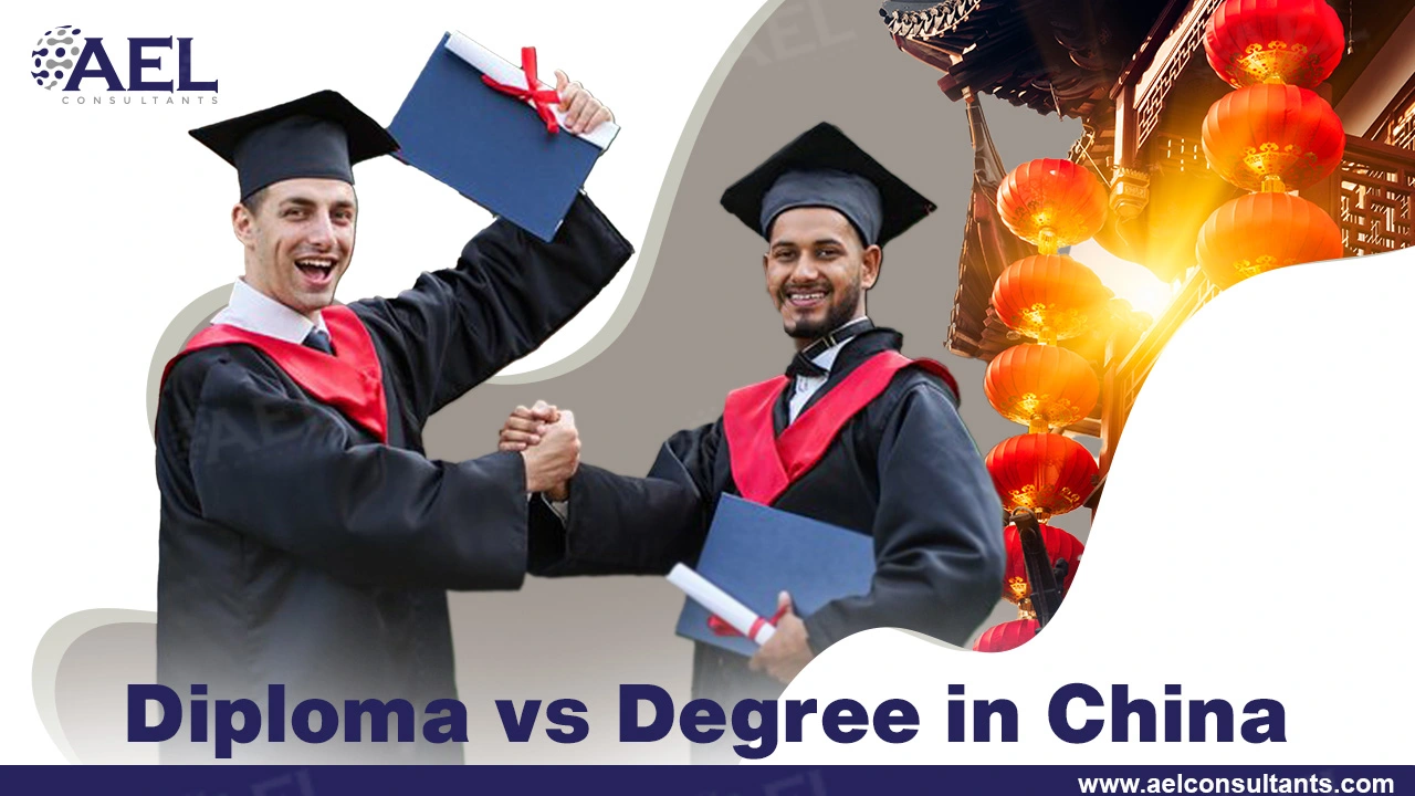 diploma vs degree in China