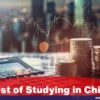 Cost of Studying in China