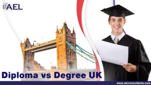 diploma vs degree UK