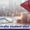 australia student visa cost 1