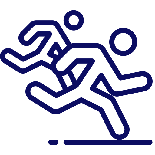 running
